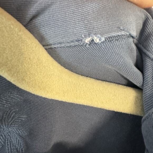 Tommy Bahama Men's 100% Silk Short-Sleeve Shirt Blue No Size Tag (Measurements) - Picture 3 of 8